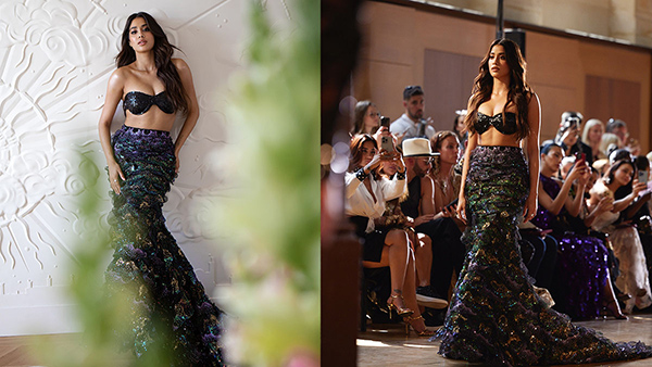Janhvi Kapoor Dazzles In Rahul Mishra s Aura Collection At Paris Haute Couture Week 2024 Pics