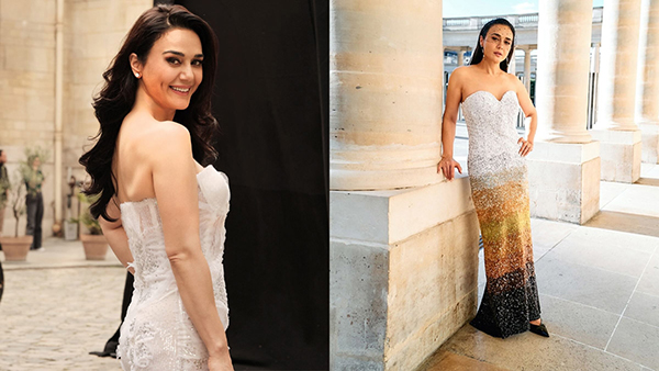 Preity Zinta Dazzles At Paris Fashion Week 2024 In Rahul Mishra Couture That Is Perfect Blend Of Elegance