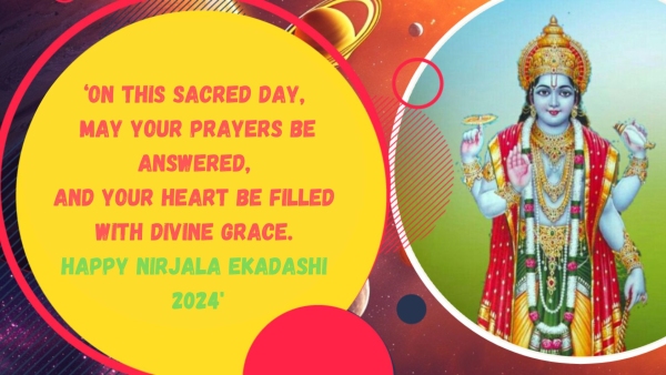 Nirjala Ekadashi 2024 Wishes Greetings Messages Images Twitter Status And Instagram Captions
