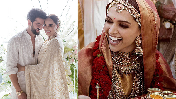 Sonakshi To Deepika 7 Bollywood Brides Who Chose Sarees Over Lehengas For Their Big Day