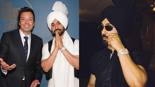Diljit Dosanjh Shines On Jimmy Fallon s Show With 1 2 Crore Diamond Watch Catch Details