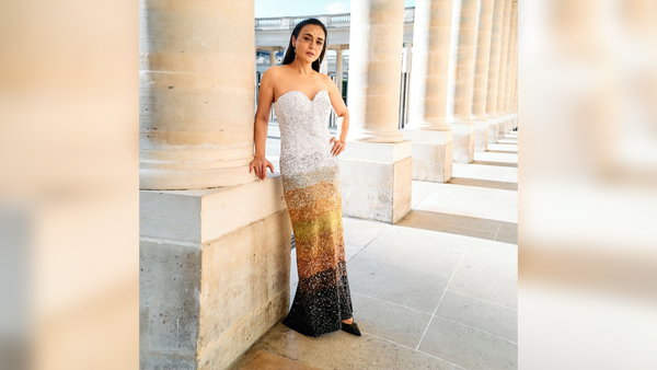Preity Zinta Dazzles At Paris Fashion Week 2024 In Rahul Mishra Couture That Is Perfect Blend Of Elegance