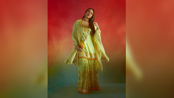 Sonakshi Sinha s Must-Have Sharara Sets Elevate Your Festive Wardrobe Like Heeramandi Star