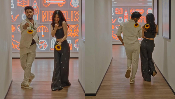 Laapataa Ladies Fame Pratibha And Sparsh Nail Aditi Rao Hydari s Gaja Gamini Walk Watch Video