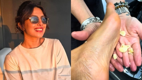 Why Is Actress Priyanka Chopra Rubbing Garlic On Her Foot On The Bluff Set Check Out Surprising Benefits