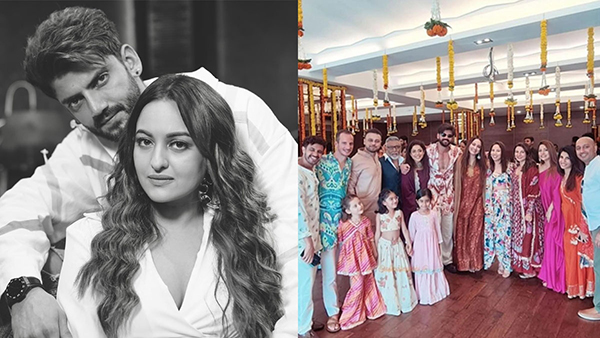 Sonakshi Sinha-Zaheer Iqbal Wedding Couple Sports Twinning Look At Their Mehendi Ceremony Pics