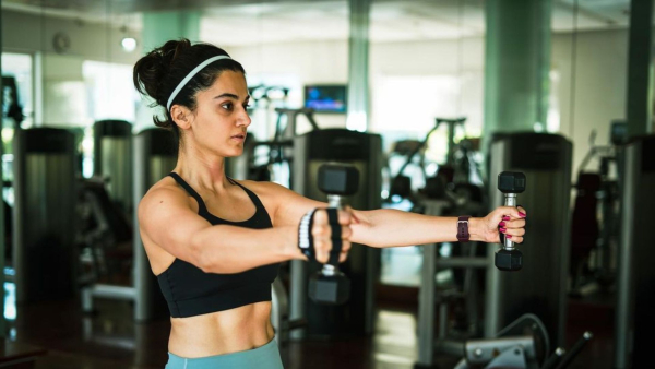 Taapsee Pannu Sets Fitness Goals With Aerial Yoga Know The Mental And Physical Health Benefits