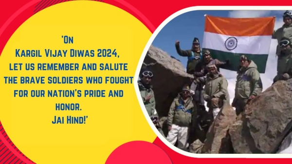 Kargil Vijay Diwas 2024 Patriotic Quotes Wishes Images And Greetings To Share On This Day