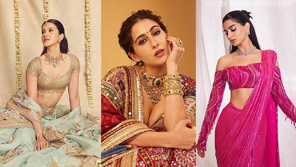 Anant-Radhika Haldi Ceremony Sara s Multicolour Lehenga To Khushi s Barbiecore Saree B-Town Babes Shine Anant-Radhika Haldi Ceremony Sara s Multicolour Lehenga To Khushi s Barbiecore Saree B-Town Babes Shine
