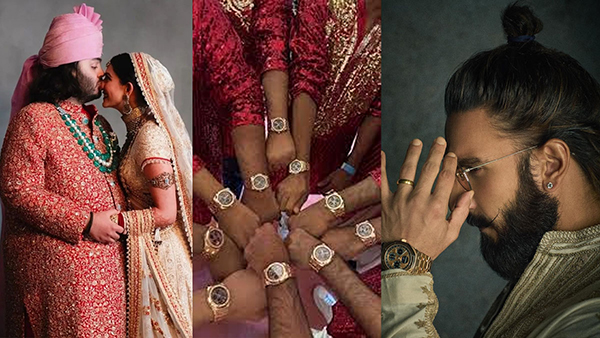 Anant Ambani Gifts Groomsmen Ranveer Singh SRK And Others Luxe 2 Crore Watch Check Out This Viral Video