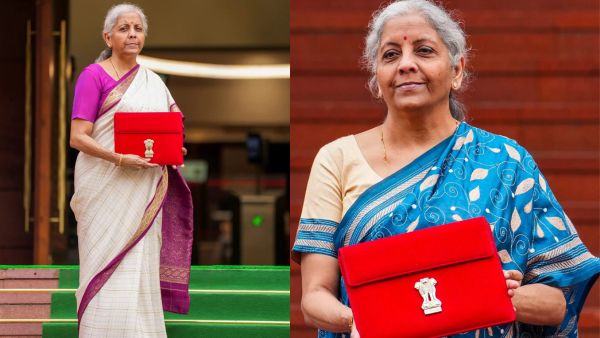 Budget 2024 Nirmala Sitharaman s Stunning Saree Choices Celebrating Indian Weaves Get Inspired