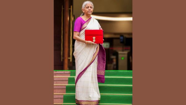 Budget 2024 Nirmala Sitharaman s Stunning Saree Choices Celebrating Indian Weaves Get Inspired