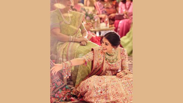 Radhika Merchant Wows In Kutchi Embroidery Lehenga Take Style Notes From Dulhan-To-Be