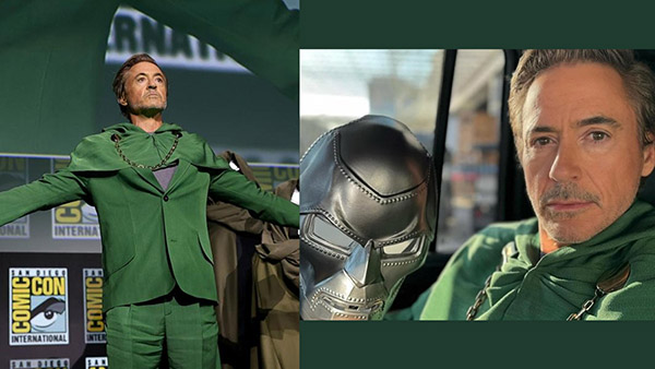 Robert Downey Jr Debuts As Doctor Doom Marvel s Fresh Villain Stuns In Green Suit Watch Video