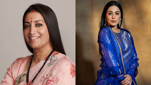 From Smriti Irani To Hina Khan Take Fashion Inspo And Style Tips From Indian TV s Favourite Bahus