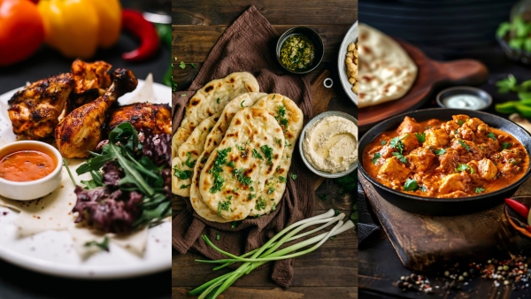 India s Butter Garlic Naan Along With 4 Desi Items In Taste Atlas 100 Best Dishes In The World