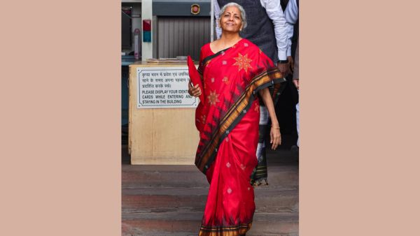 Budget 2024 Nirmala Sitharaman s Stunning Saree Choices Celebrating Indian Weaves Get Inspired