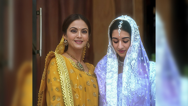 Take a look at these AI-generated images providing a light-hearted take on the grand Ambani wedding