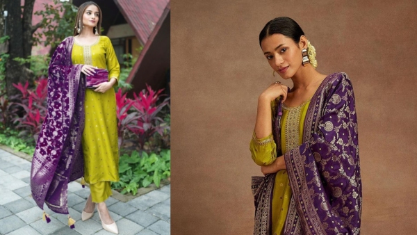 Kurta Sets For Women The Best Fabrics For Different Seasons That Are Stylish And Comfortable