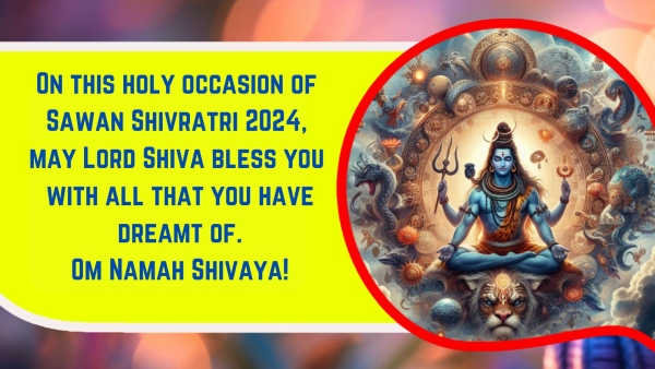 Happy Sawan Shivratri 2024 Wishes Greetings Images Messages Twitter Status And Instagram Captions