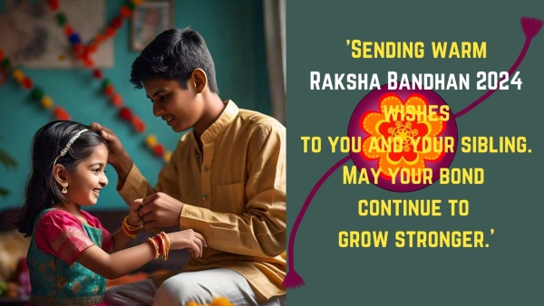 Happy Raksha Bandhan 2024 Wishes Greetings Messages Images Posters Twitter Status And Insta Captions