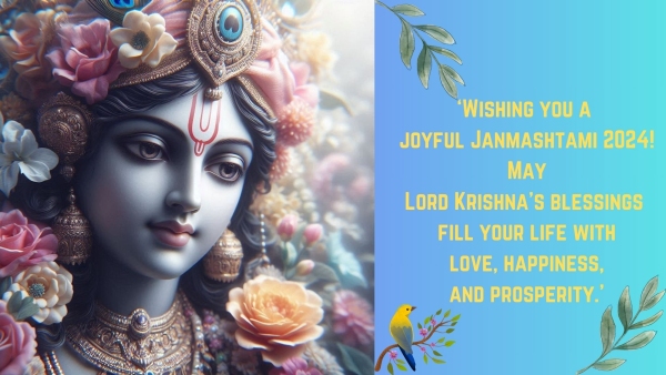 Happy Krishna Janmashtami 2024 Wishes Messages Images Posters Twitter Status And Instagram Captions
