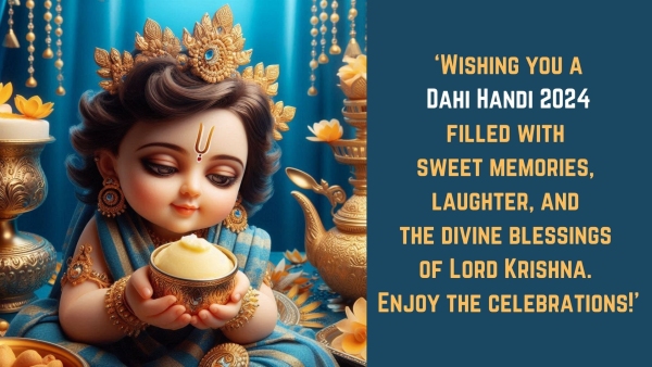 Happy Dahi Handi 2024 Wishes Greetings Quotes Images Messages Twitter Status And Instagram Captions