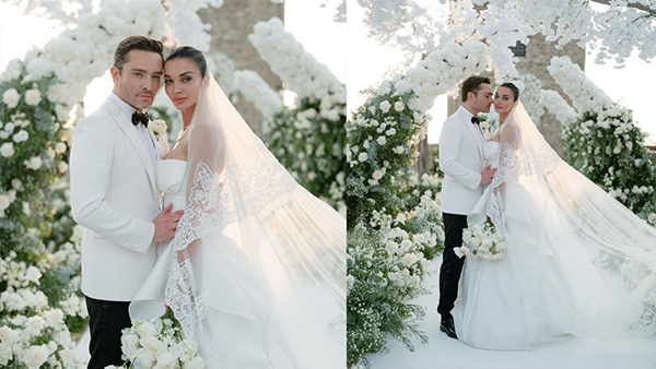 Amy Jackson-Ed Westwick Wedding The Bride s Dreamy Ensemble Equals Romance And Glamour