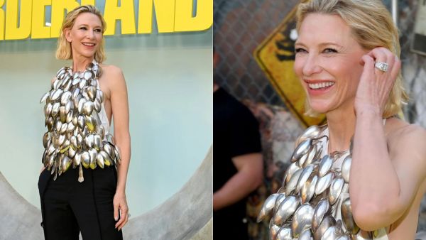 Cate Blanchett Owns Red Carpet With 102 Spoons Top Inspires To Embrace Sculpting Sustainability