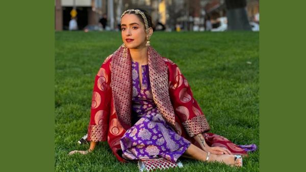 Sanya Malhotra Flaunts Her Mother s Creation At The Indian Film Festival Of Melbourne Get Influenced