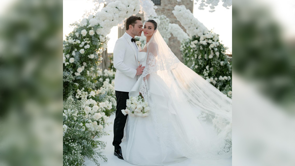 Amy Jackson-Ed Westwick Wedding The Bride s Dreamy Ensemble Equals Romance And Glamour