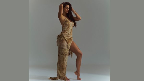 Disha Patani Wows In Daring Sand-Dune Dress Hints At Embracing Sustainable Fashion