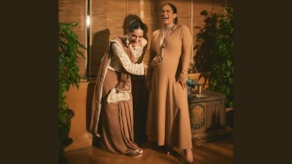 Sonam Kapoor Blends Tradition With Modernity In Rs 46 000 Crochet Blouse Promotes Handmade Fashion