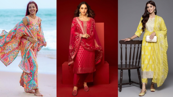 Kurta Sets For Women The Best Fabrics For Different Seasons That Are Stylish And Comfortable