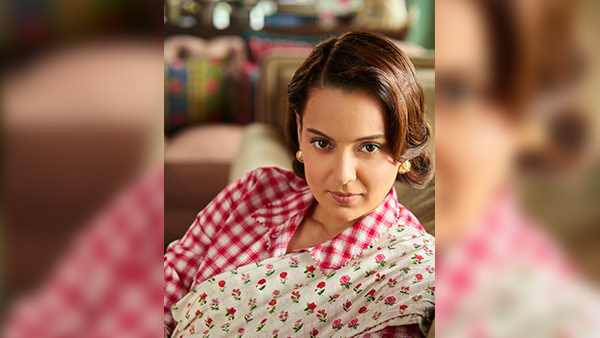 Kangana Ranaut s Retro Style For Emergency Is The Perfect Blend of Floral And Checkered Patterns Take A Note