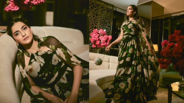 Sonam Kapoor Embraces Floral Fashion In Carolina Herrera Gown It Costs 5 Lakhs Sonam Kapoor Embraces Floral Fashion In Carolina Herrera Gown It Costs 5 Lakhs