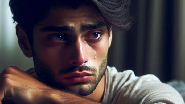 When Men Suppress Their Tears