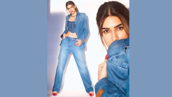 Kriti Sanon s Denim-On-Denim Style Kriti Sanon s Denim-On-Denim Style