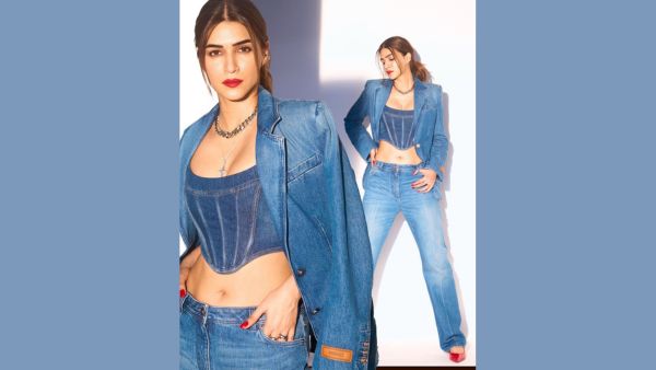 Kriti Sanon s Denim-On-Denim Style Kriti Sanon s Denim-On-Denim Style