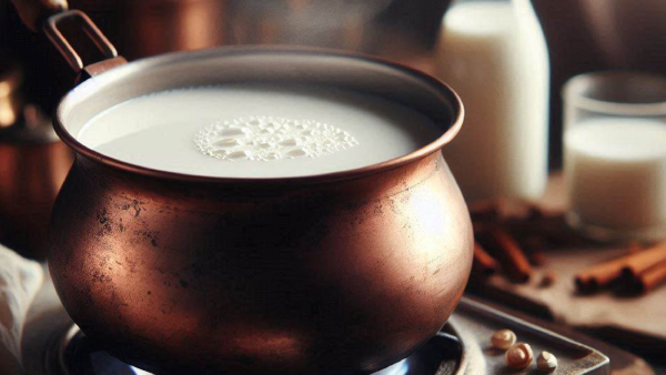 Should you boil packet milk