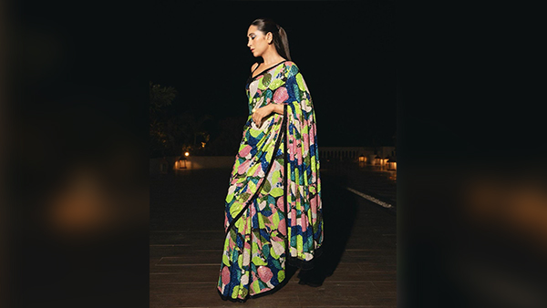 Glam Sarees For Diwali Taash Party