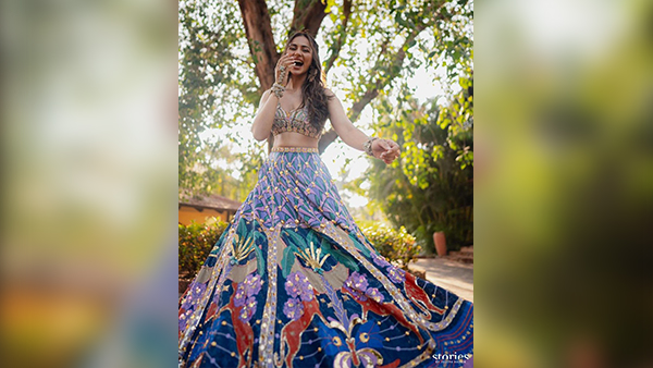 Royal Blue Outfits Guide For Navratri 2024