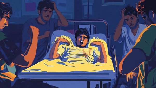 Story of Sachin Being Bowled Out and One s Man s Entry Into The Hospital