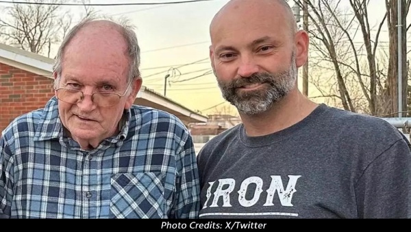 Charles Boehm with his late father Robert Boehm
