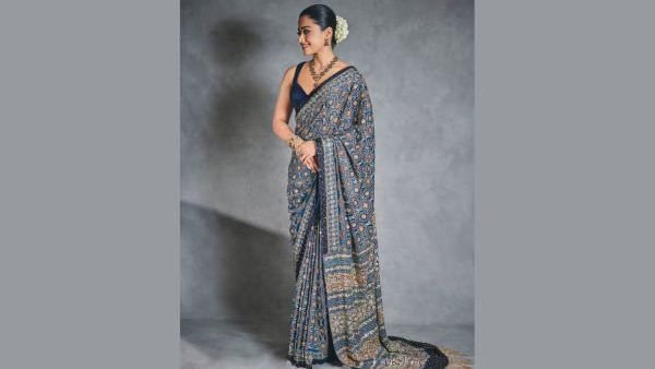 Rashmika Mandanna s Modern Saree Guide