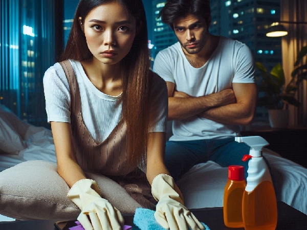 No Entry No Cleaning Says Brother