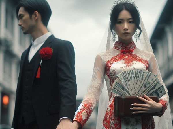 China a Flash Marriage Scam