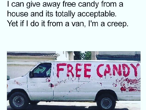 The Story About Free Candy Van