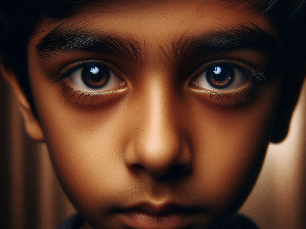 12-Year-Old Turns Blind Eating Junk Food