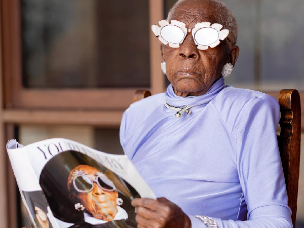 Grandma With Chunky Sunglasses is Viral